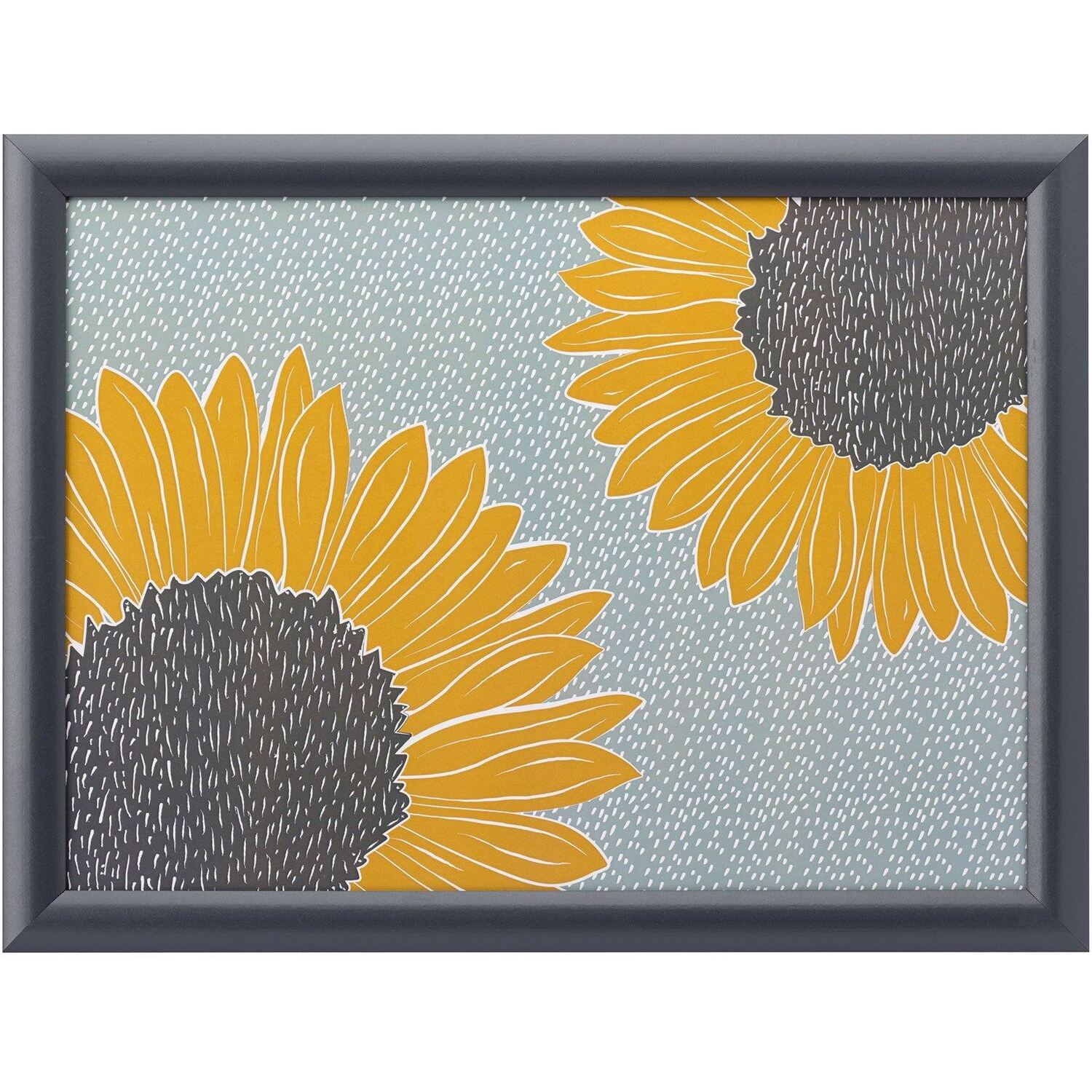 Image of Artisan Flower Lap Tray With Cushion&hellip;