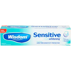 Wisdom Sensitive Whitening Toothpaste