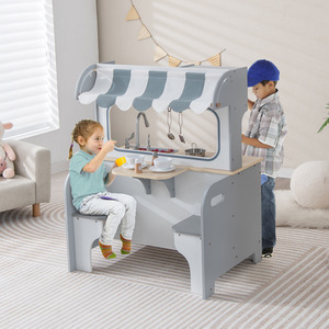 2-in-1 Kids Play Kitchen