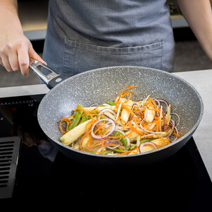 MasterClass Stir Fry Pan  Wok For Induction Hob