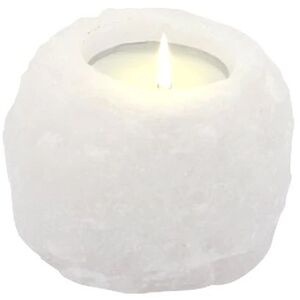 Crystal Rock Himalayan Salt Candle Holder