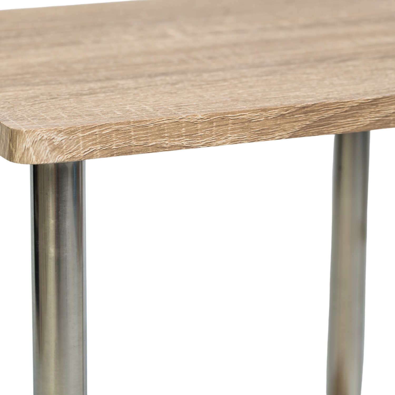 Modern Bedside Table With Undershelf - Oak