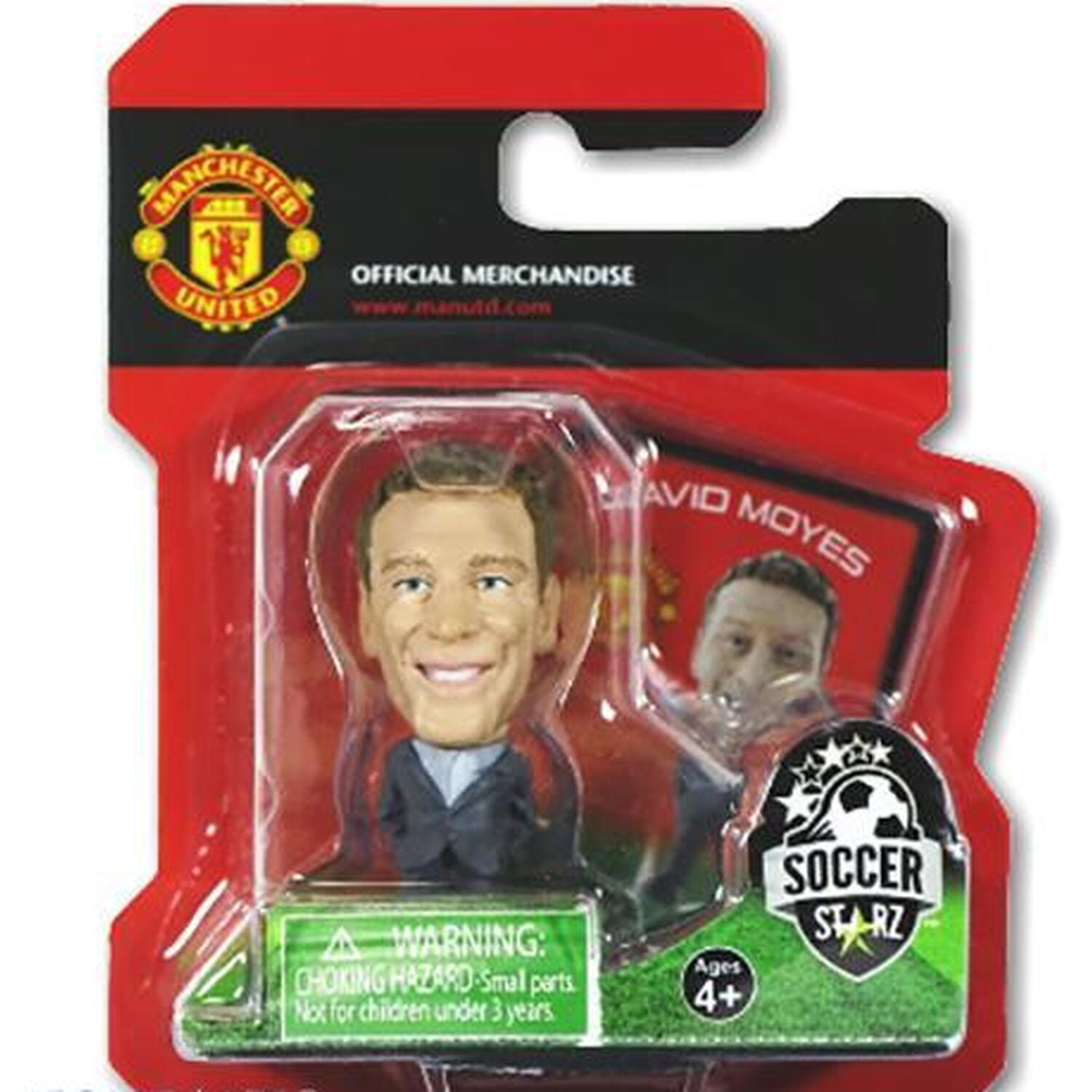 SoccerStarz Man Utd David Moyes 5cm Figure - Grey