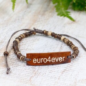 Coco Slogan Bracelets - Euro4Ever Nature in Bali, Unique Beaded Stretch Jewelry