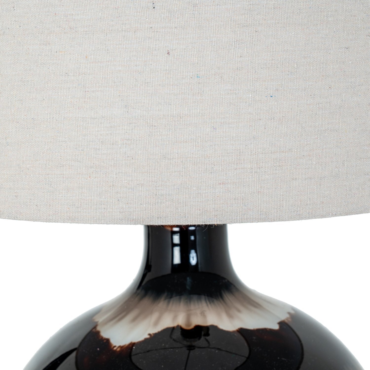 Image of Sepia Shadows Table Lamp with Linen&hellip;