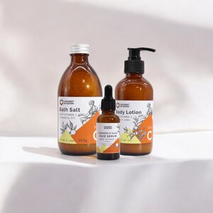Goddess's Glow Ritual Bundle Vitamin C Skincare Bath Set