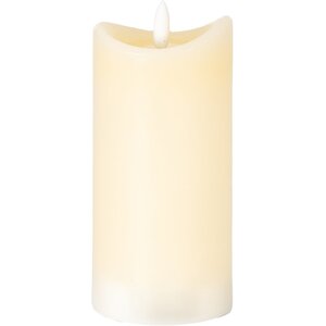 Luxe Collection Natural Glow Cream Melted Edge LED Candle