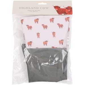 Highland Cow Cleaning Gloves