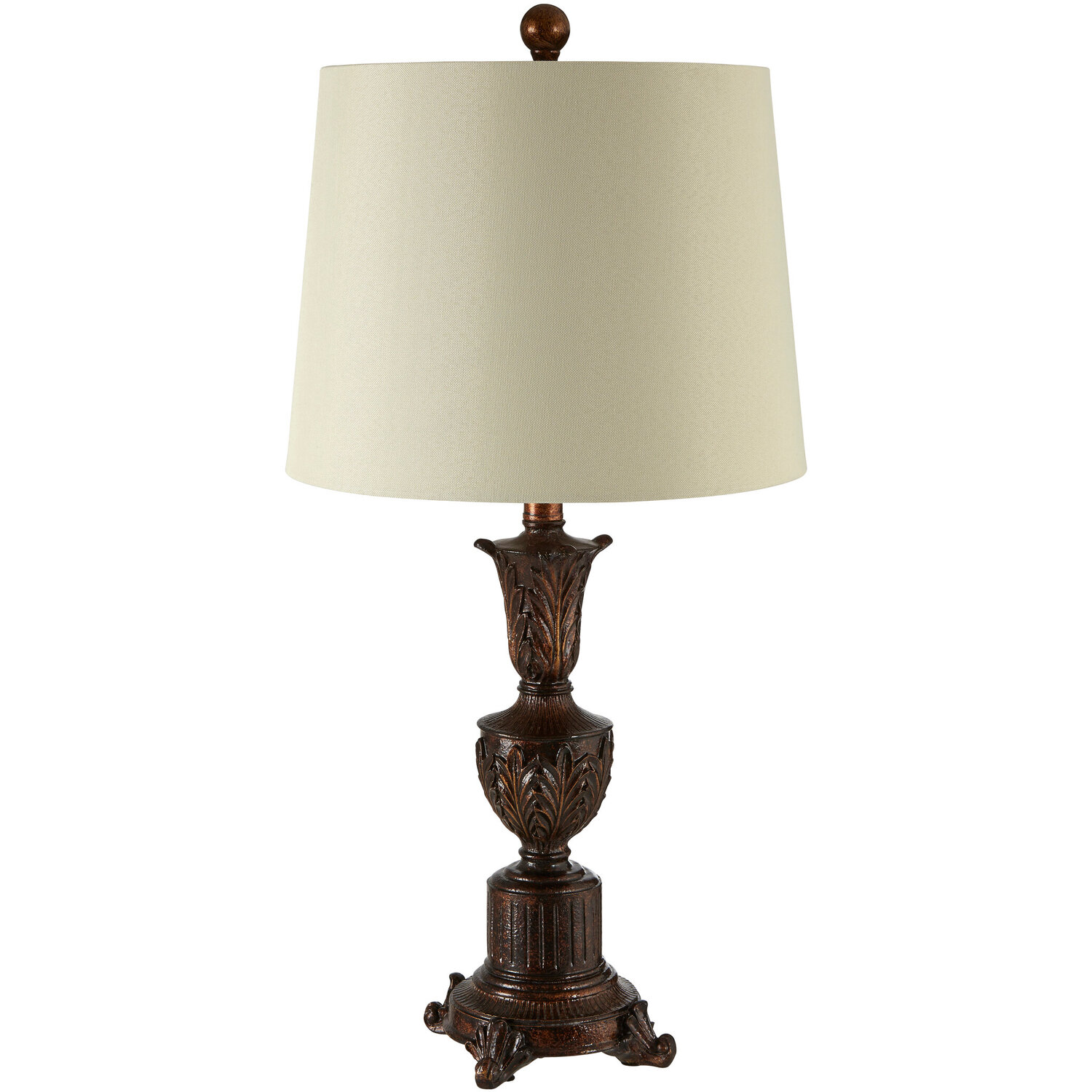 Pembroke Table Lamp - Brown