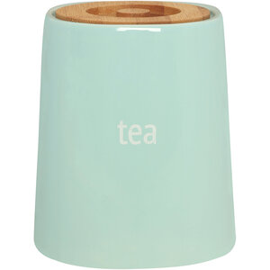 Fletcher Blue Ceramic Tea Canister