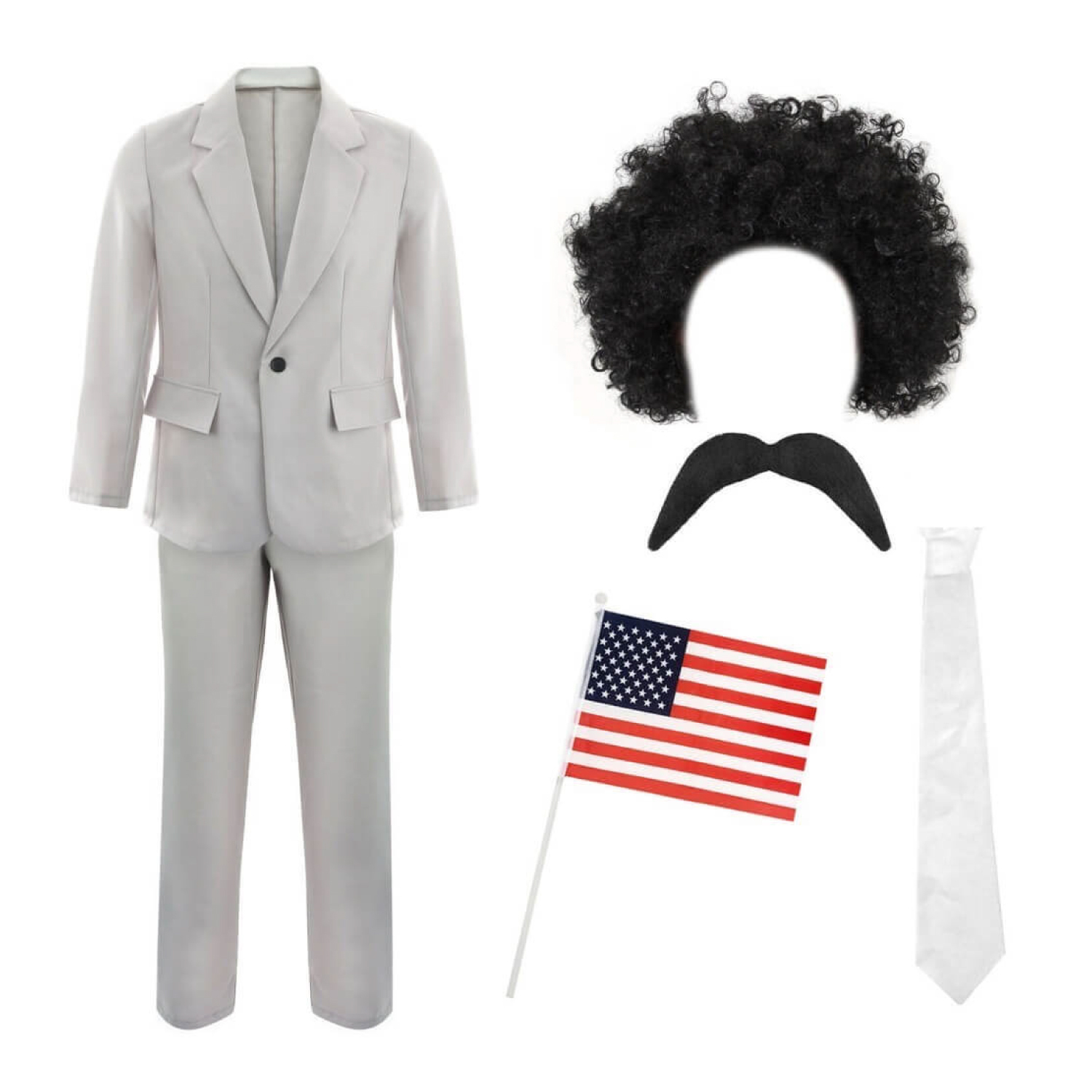 Funny Journalist Costume With Accessories