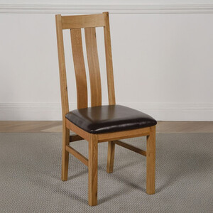 Princeton Solid Oak Dining Chairs