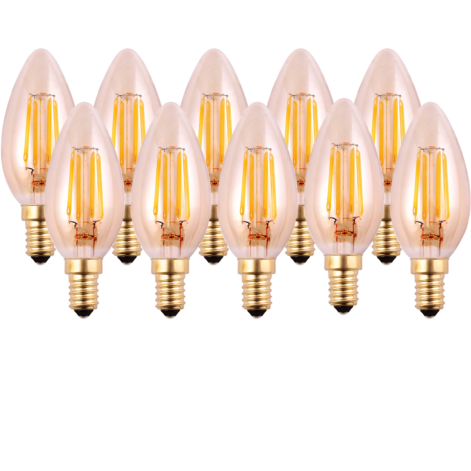 Image of E14 LED Bulbs - Amber /&hellip;