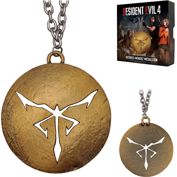Resident Evil 4 - Bitores Mendez Metal Medallion