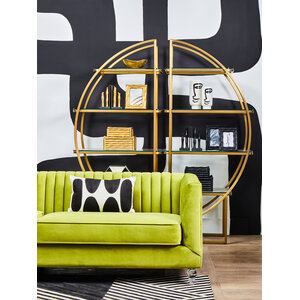 Vogue Left Half Moon Shelf Unit