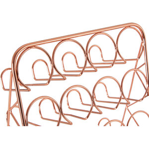 Vertex Copper Finish Spice Rack