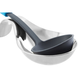 Zing Light Blue Silicone Spoon Rest