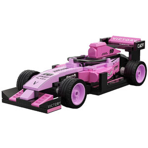 Cada Pink Circuit Racing Car - 123 Piece Construction Set