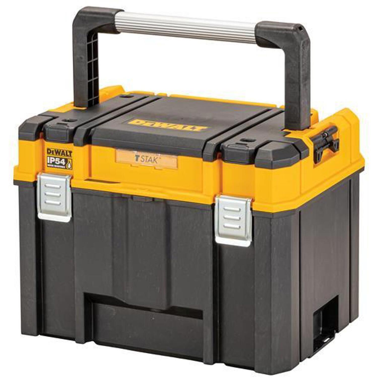 Dewalt Black And Yellow Tstak 2.0 Deep Toolbox With Long Handle - Image 11