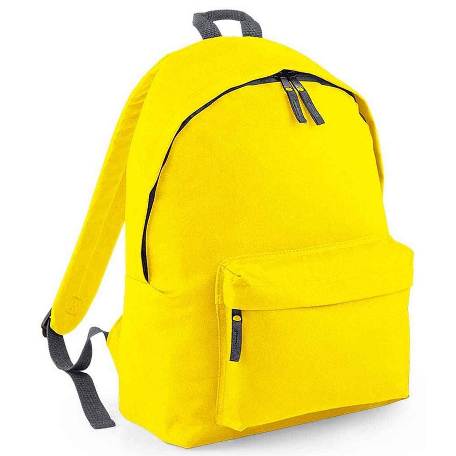 Bagbase Original Fashion Backpack - Yellow/Graphite / Polyester