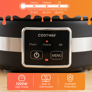 Electric Fondue Pot Set