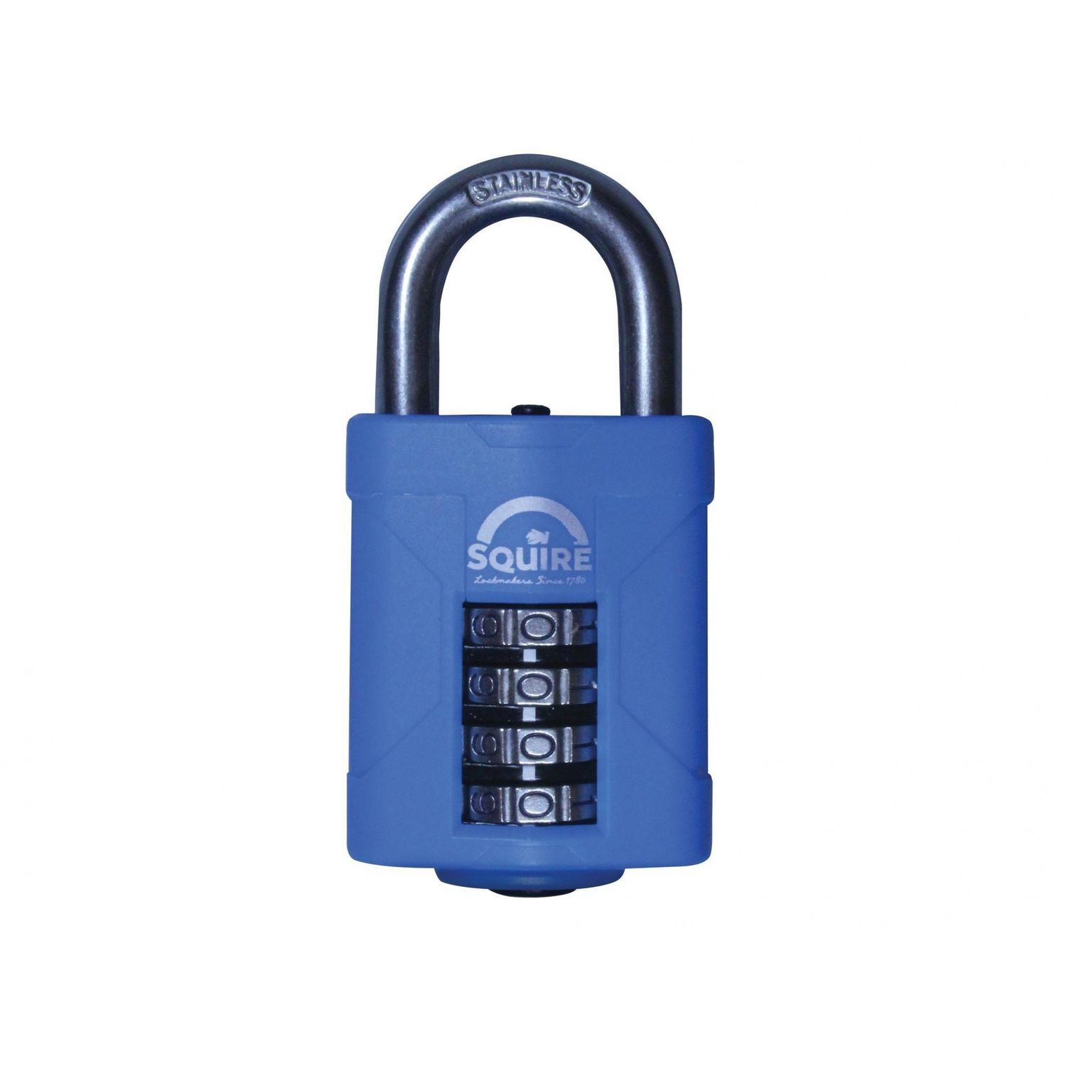 Squire Rustproof Marine Combi Padlock - Multi Colour