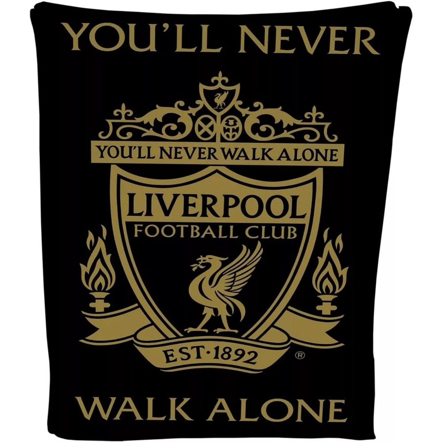 Liverpool Fc Fleece Crest Blanket - Image 3