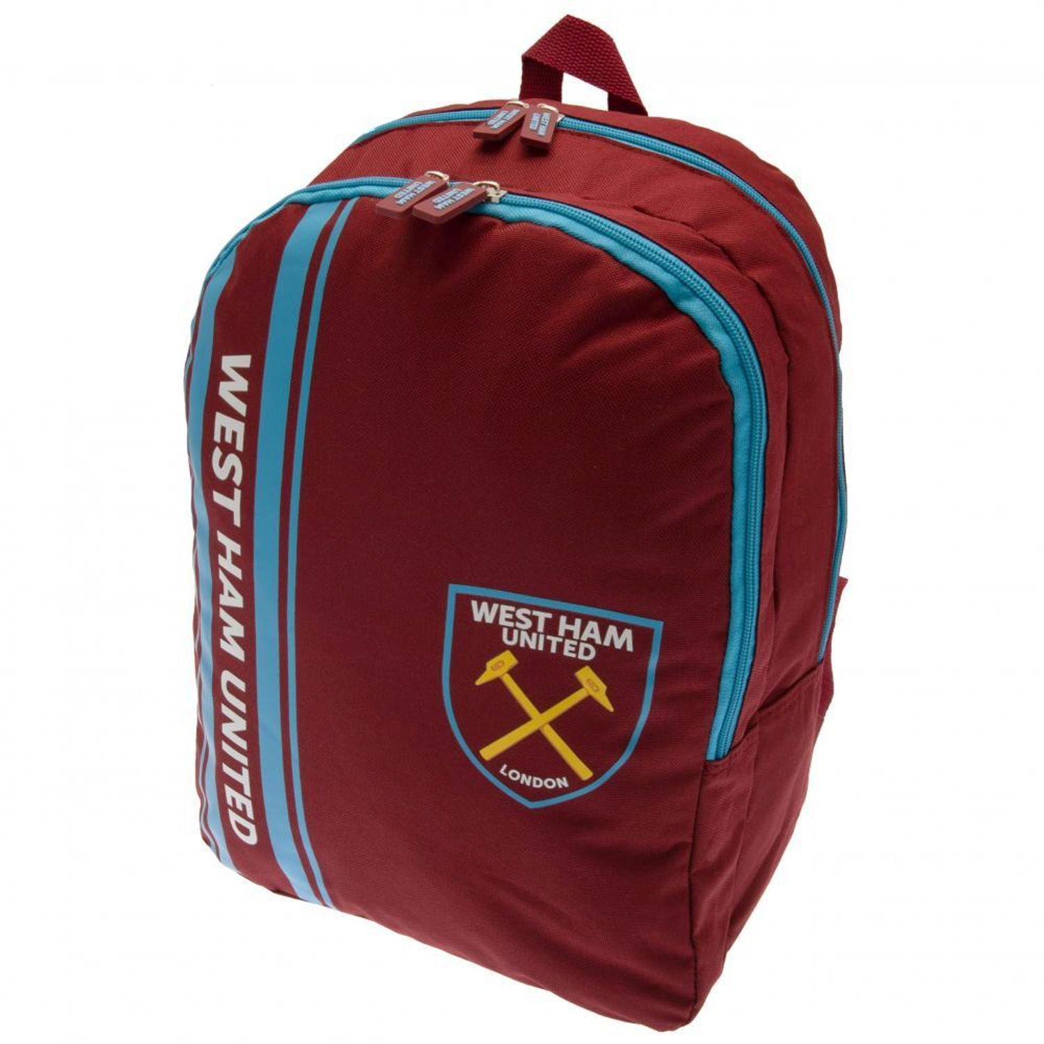 West Ham United Fc Backpack - Maroon/Blue/Yellow