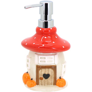 Mushroom House Soap Dispenser
