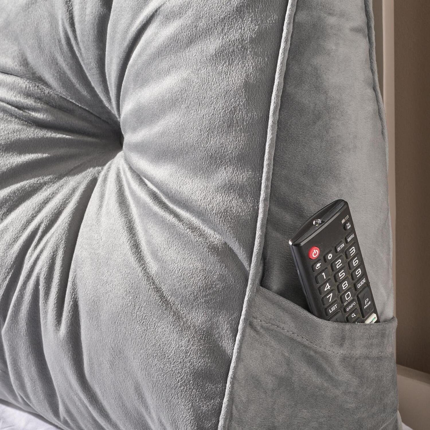 Ohs Back Wedge Pillow - Grey