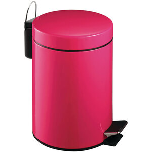 Parker Hot Pink 3 Litre Pedal Bin
