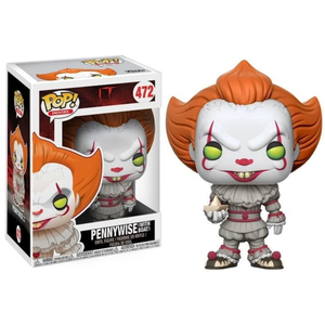 Funko Pop Movies IT Pennywise With Boat Vinyl Figure 472