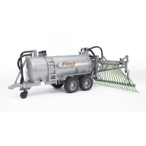 Bruder Fliegl barrel trailer with spread tubes Detailed Vehicle & Playset Model