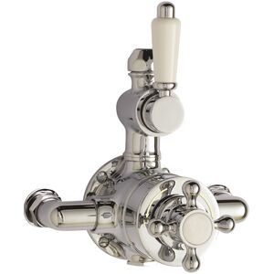 Traditional Exposed Twin Thermostatic Shower Valve