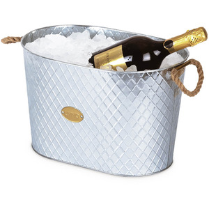 Polished Steel Ice Bucket