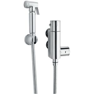 Round Thermostatic Douche Spray Kit - Chrome