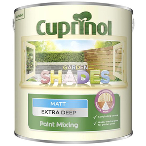 Cuprinol, Garden Shades Base Extra Deep, 2.5L, Wood Protection