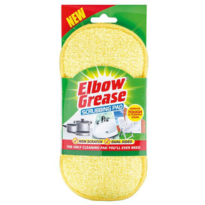 Elbow, EG29, Scrubbing Pad, Non-Scratching, Dual Sided