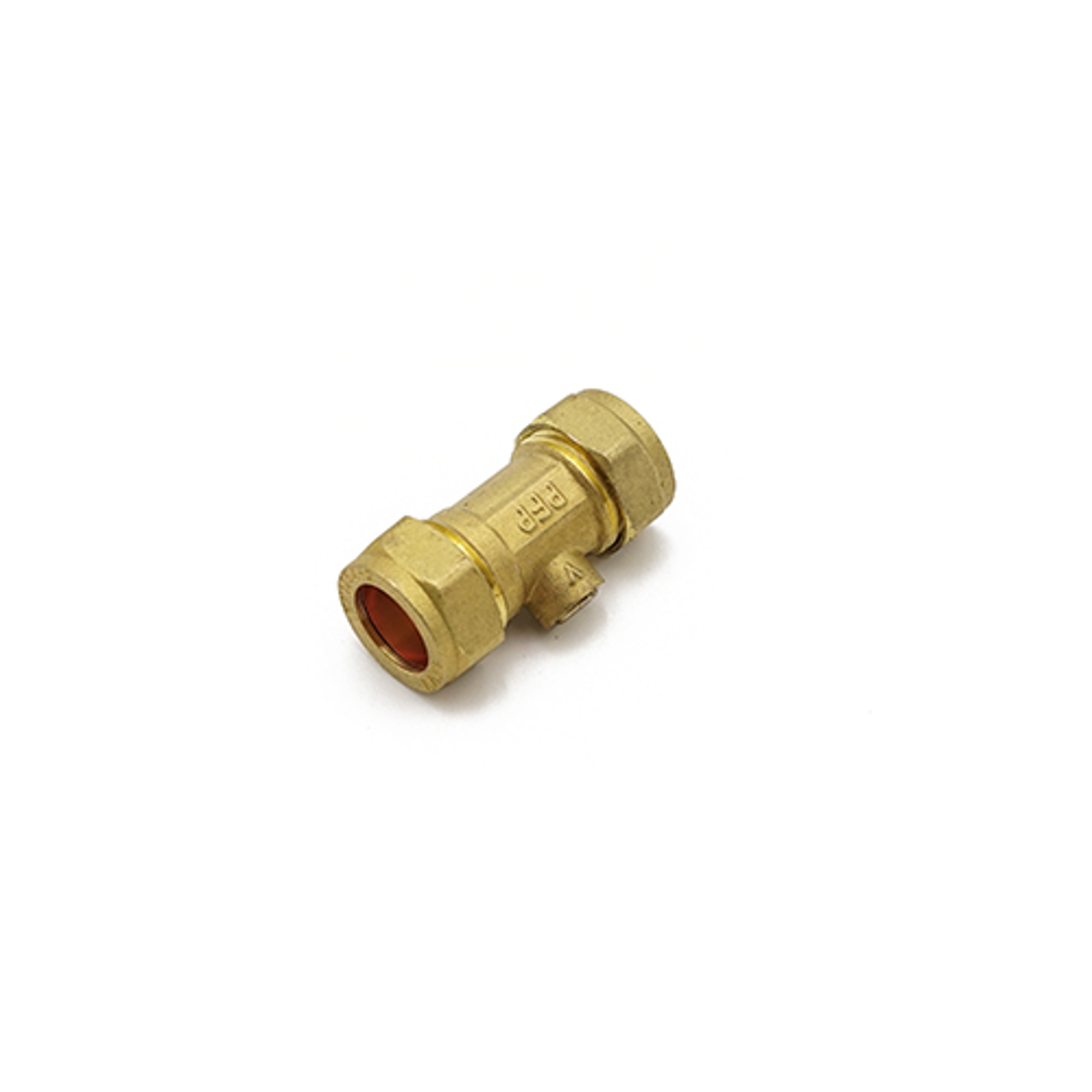 Primaflow Qqe Isolating Valve 15Mm Brass - Wras Approved - Gold