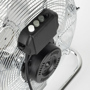 12 Inch Metal Floor Fan 50W 3 Speed Adjustable Tilt