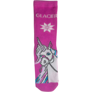 Girls Unicorn Academy 7 Pack Multicolour Cotton Blend Socks EU 35-38 UK 2.5-5