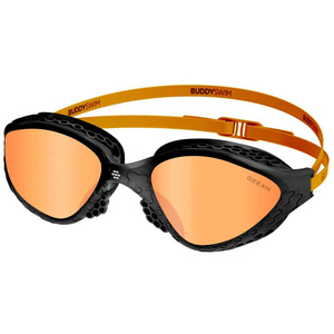 Ozean Swim Goggles Black Orange/Orange