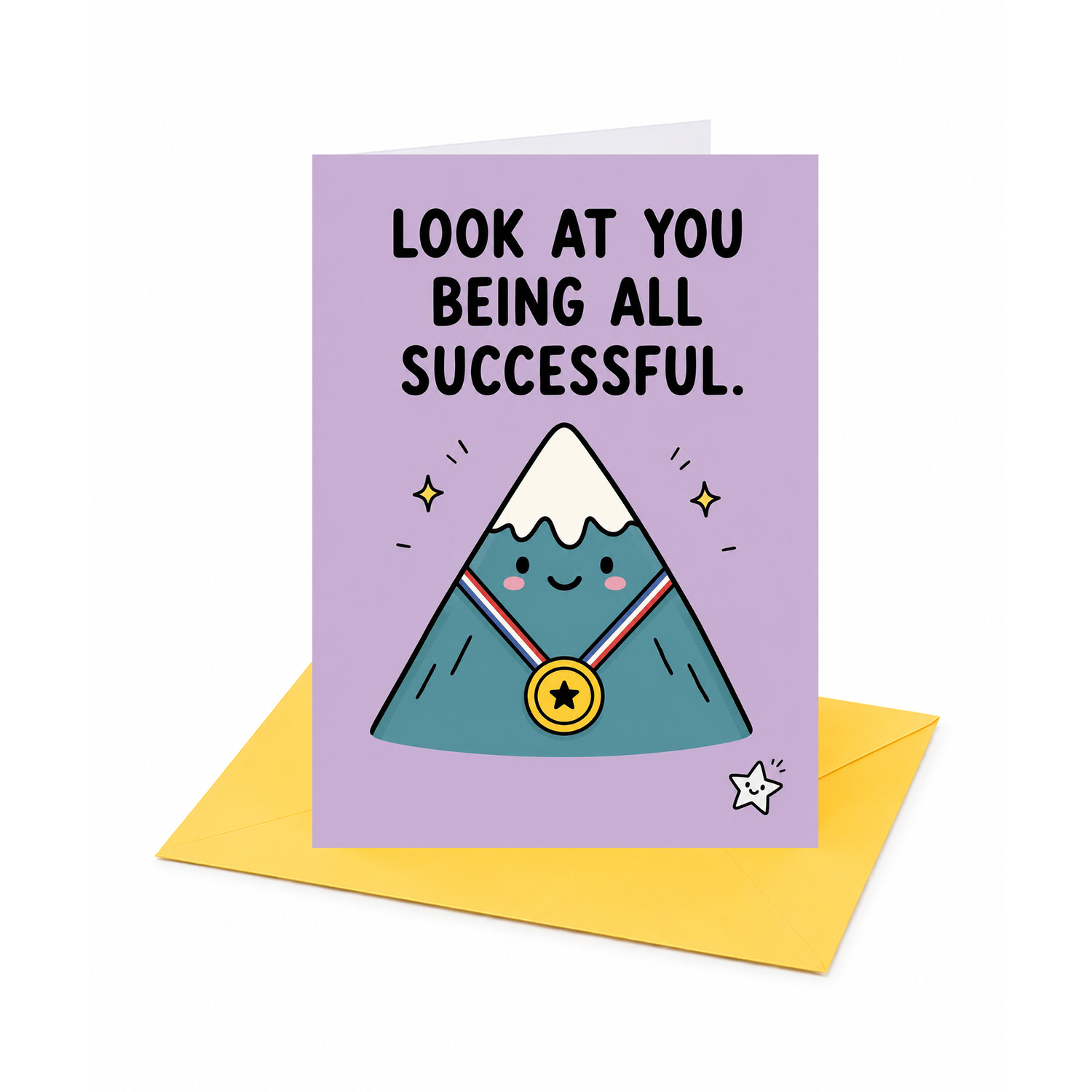 Brightfeel Look At You Being All Successful Congratulations Card - Multi