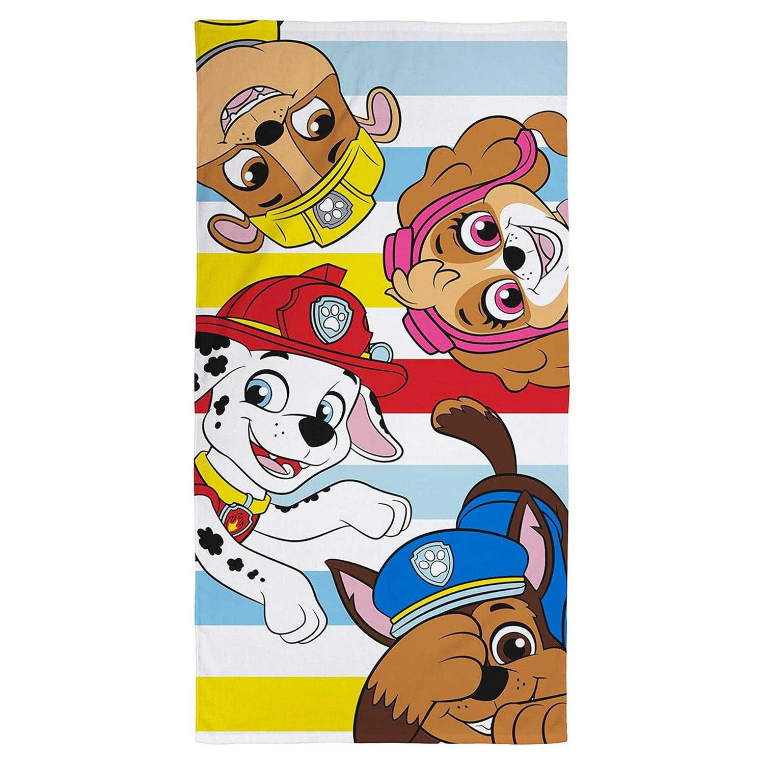 Paw Patrol Characters Towel - Multicoloured
