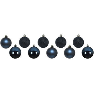Kaemingk Shatterproof Plain Christmas Bauble (Pack of 10)