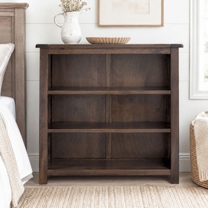 Boston Dark Low Bookcase
