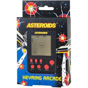 Asteroids Keyring Arcade Game with LCD Screen & Classic Gameplay