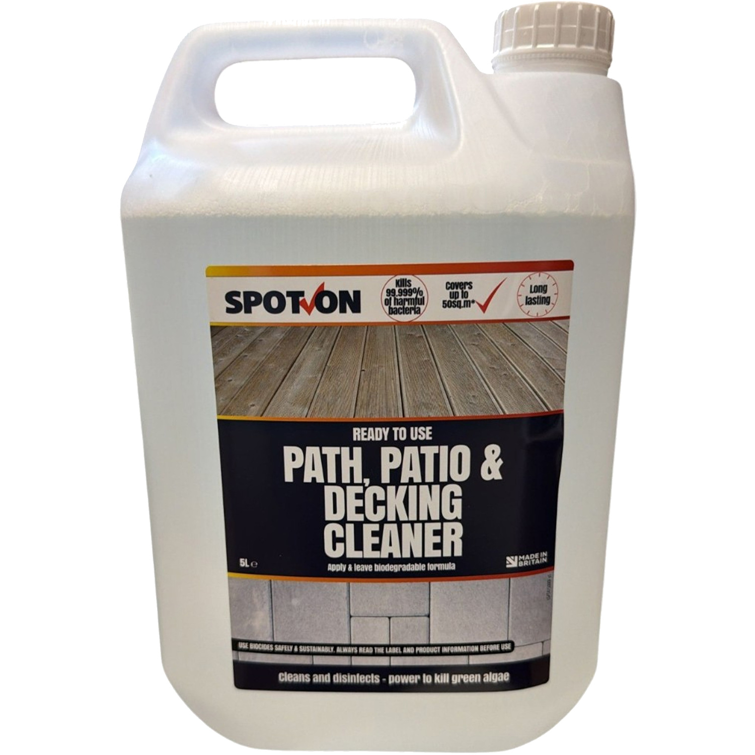 Ecofective Patio And Decking Cleaner - Colourless