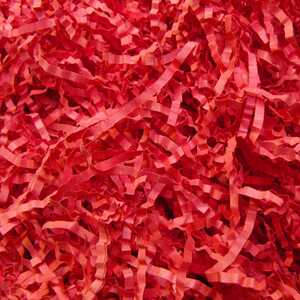 Red Crinkled Shredded Paper (200g)