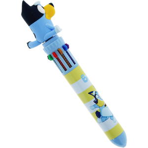 Bluey 10 Colour Spinny Pen